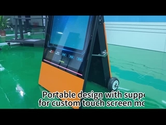 Fengshi Outdoor Przenośny plakat LCD zasilany bateryjnie