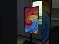 43-calowe ultracienkie ekrany LCD z oknem