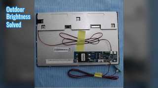 Zewnętrzny panel LCD o przekątnej 10,1 cala i wysokiej jasności