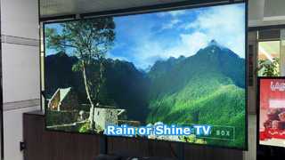 Wodoodporny telewizor zewnętrzny 86 cali