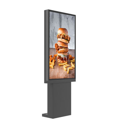 55-calowe zewnętrzne cyfrowe tablice menu Drive Thru dla restauracji typu fast food Monitor Full HD 3000 nitów