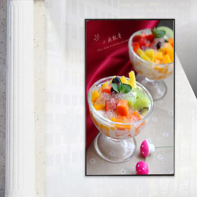 65-calowy Digital Signage Zewnętrzny odtwarzacz reklamowy Lcd Ściana wyświetlająca światło słoneczne