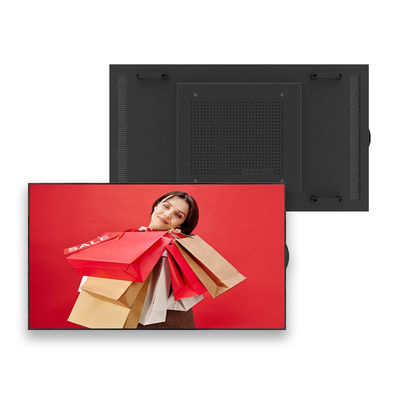 Wysoka jasność 2500nits 55 Inch Narrow Border Window Screen Semi Outdoor Ad Player LCD Display