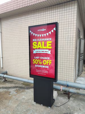 49-calowy, 3500 nitów, zewnętrzny wyświetlacz LCD, wodoodporny IP66